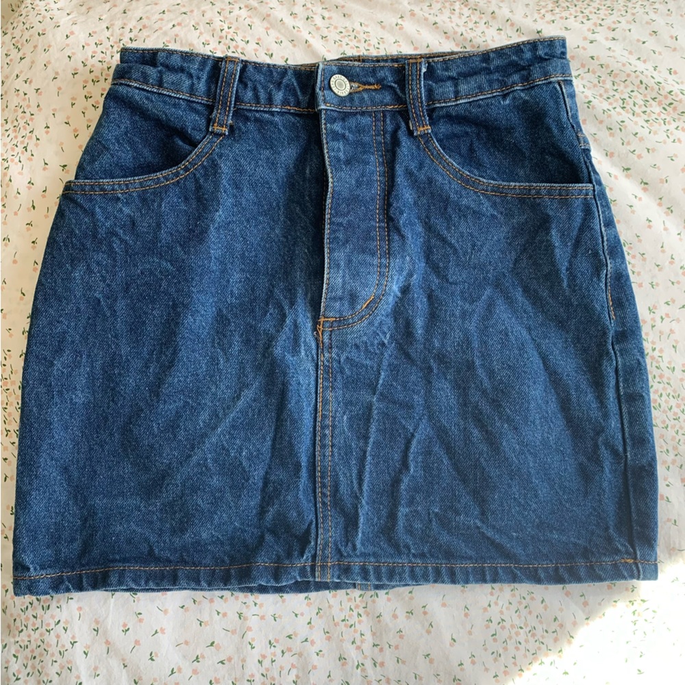 brandy melville denim skirt